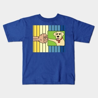 Best Retro Dog Owner Of All Time Kids T-Shirt